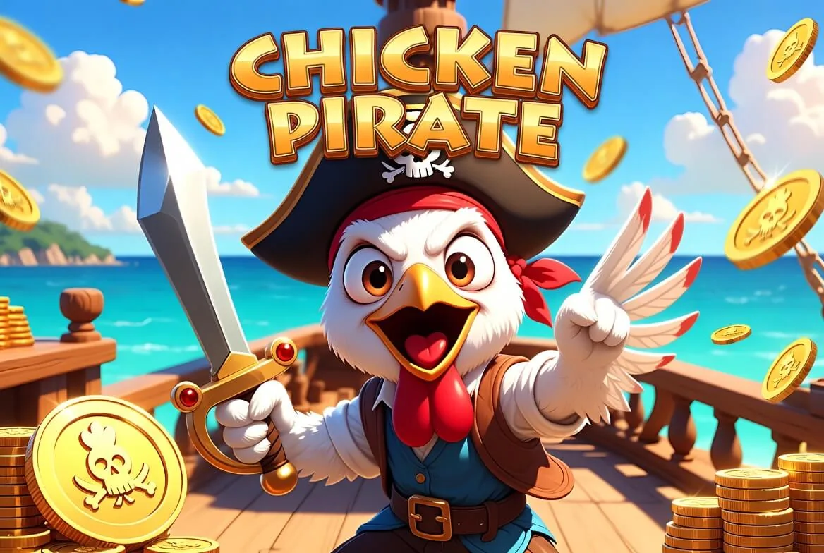 Chicken Pirate demo free play on a phone browser